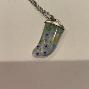 Floral Pendant Necklace “spring meadow”